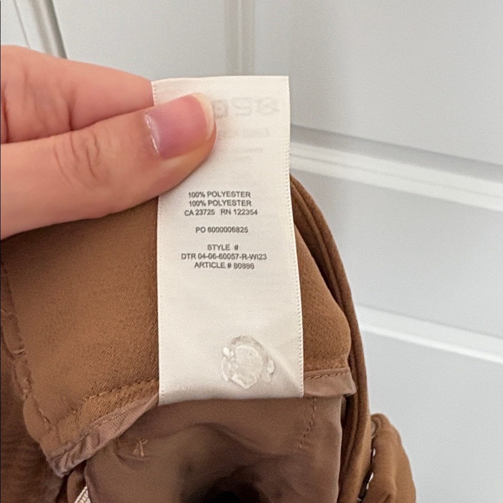 Aritzia Wilfred Alayna Pant Saville Gold Tan - Picture 8 of 8